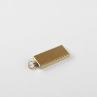 Купить Мини Флешку USB Flash drive mini Золотистого цвета