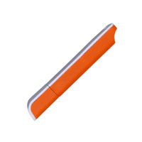 Флешка Пластиковая Стиль PL251 Оранжевого цвета под нанесение 