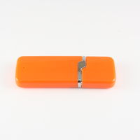 Флешка Пластиковая Зигзаг PL253 Оранжевого цвета в наличии