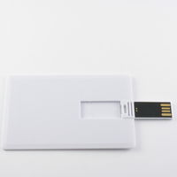 Дешевая флешка визитка USB PL142, 512 Мб под нанесение логотипа
