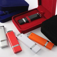 Купить Флешки Пластиковые USB Flash drive PL101 с бархатными коробками 