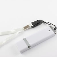 Флешка Пластиковая USB Flash drive PL101 Белая оптом 