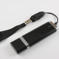 Флешка Пластиковая USB Flash drive PL101 Черная оптом 