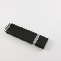 Флешка Пластиковая USB Flash drive PL101 Черная  в наличии 