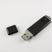 Флешка Пластиковая USB Flash drive PL101 Черная под нанесение