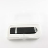 Флешка Пластиковая USB Flash drive PL101 Черного цвета в пластиковой коробке