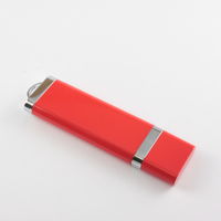 Флешка Пластиковая USB Flash drive PL101 Красного цвета  в наличии 