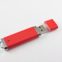 Флешка Пластиковая USB Flash drive PL101 Красная Купить