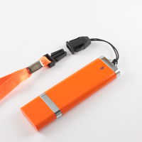Флешка Пластиковая USB Flash drive PL101 Оранжевая оптом