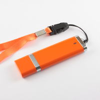 Изготовление Пластиковых Флешек USB Flash drive Красного цвета PL101