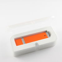 Флешку Пластиковую  USB Flash drive PL101 Оранжевую Заказать