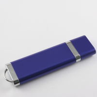 Флешка Пластиковая USB Flash drive PL101 Синяя в наличии 