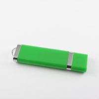 Флешка Пластиковая USB Flash drive PL101 Зеленая  в наличии 
