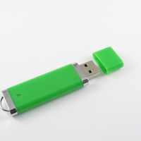 Флешка Пластиковая USB Flash drive PL101 Зеленая Купить 