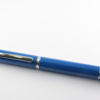 USB Флешка Ручка Подарочная синего цвета