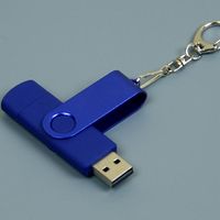 OTG Флешка USB OTG Color Синего цвета в наличии 