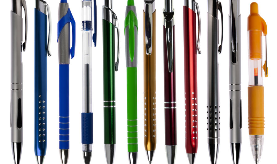 Ручки с нанесением логотипа заказчика