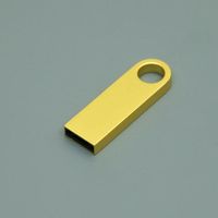 Мини Флешка USB Компакт Золотистого цвета в наличии