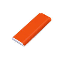 Флешка Пластиковая Стиль PL251 Оранжевого цвета оптом