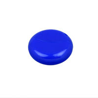 Флешка Пластиковая Круглая PL164 Синего цвета Заказать 