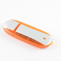 Купить Флешку Пластиковую Speed PL124 Оранжевого цвета 