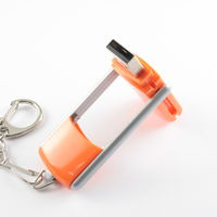 Флешка Пластиковая Поворотная PL123 Оранжевого цвета в наличии