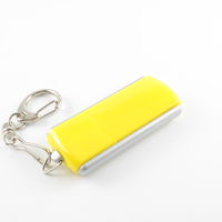 Флешка Пластиковая Поворотная PL123 Желтого цвета под нанесение