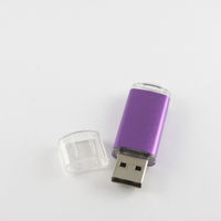 Флешка Металлическая USB Промо MT283 Фиолетового цвета в наличии 