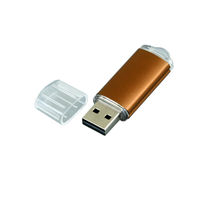 Заказать Металлическую Флешку USB Промо MT283 Коричневого цвета