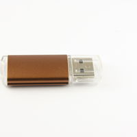 Купить Металлическую Флешку  USB Промо MT283 Коричневого цвета 