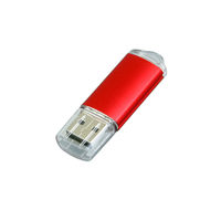 Флешка Металлическая USB Промо MT283 Красного цвета оптом 