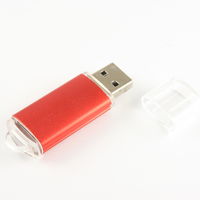 Флешка Металлическая USB Промо MT283 Красного цвета с логотипом 