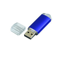 Купить Металлическую Флешку  USB Промо MT283 Синего цвета 