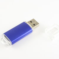 Заказать Металлическую Флешку USB Промо MT283 Синего цвета