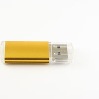 Заказать Металлическую Флешку USB Промо MT283 Золотого цвета
