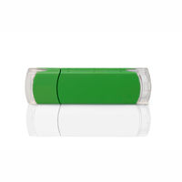 Флешка Металлическая Классик MT125 Зеленого цвета оптом 