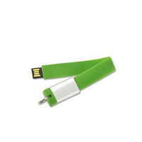 Флешка Брелок для Ключей Силиконовый SL115 Зеленого цвета в наличии на складе 