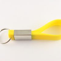 Флешка Брелок для Ключей Силиконовый SL115 Желтого цвета Заказать