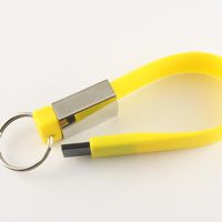 Флешка Брелок для Ключей Силиконовый SL115 Желтого цвета в наличии 