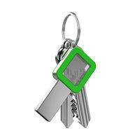 Флешка Стеклянная в виде Ключа GL301 с гравировкой логотипа 