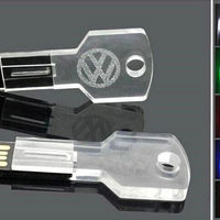 USB Флешка Ключ Прозрачный GL349K в наличии