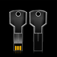 Купить USB Флешку Ключ Прозрачный GL349K