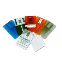 Флешка Визитка Plastic Card Transparent под заказ
