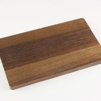 Деревянная флешка визитная карточка коричневого цвета