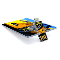 Флешки визитки OTG USB Card с логотипом 
