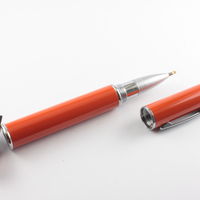 Флешка Ручка Подарочная оранжевого цвета