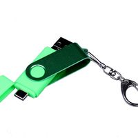Флешку Trio Twist USB, Type-C и Micro USB Color купить оптом от 25 штук