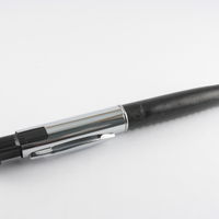 Флешка Ручка с Кожаной вставкой черного цвета в наличии 