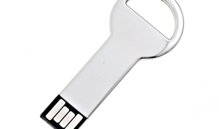 Флешка Металлическая Ключ USB MT537K оптом 