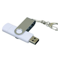 OTG Флешка USB OTG Flash drive Белого цвета оптом